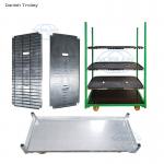 Modern 50kg Capacity Danish Flower Trolley Convenient 56cm Handle Length for sale