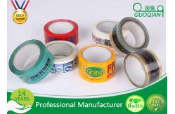 China Professional Adhesive 50m / 100m Printed Packing Tape For Advertisement supplier