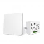 ABS Wireless Remote Control Switch 86*86*32mm For Easy Operation no need battery support multiple control scene options. for sale