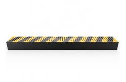 China Roadway Safety Speed Hump Traffic Spike Barrier Iron Flush Mounting supplier