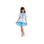 Lapel Collar School Student Uniform Blue Stitching White Highlighting Innocence for sale