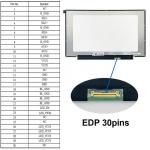Full Hd 14 Inch Lcd Display 1920*1080 Tft Module Edp 30 Pins