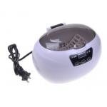 Adjustable Timer Ultrasonic Ring Cleaner , Home Sonic Jewelry Cleaner Solution for sale