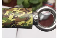 China Camouflag Aluminum Double Swivel Bar For Dual Cable Functional Trainers supplier