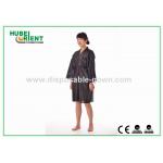 Custom Polypropylene Disposable Kimono Robe With Long Sleeves