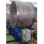Wind Tower Growing Line Fit Up Rotator Spot Welding Adjustable Hydraulic
