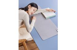 China Recyclable Wireless Charging Desk Mat , Ultraportable Luxury Leather Desk Pad supplier