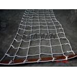 Marine Scrambling Net  Boat Safety Ladder With Wooden Spreaders PE / Nylon for sale
