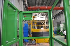 China Single Mast Aluminum Aerial Work Platform 130Kg Load and 8 Meters supplier