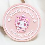 3D Sewing Patch Silicone Ironing Badge Professionnel Silicon Clothing Badge  for Clothes