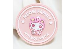 China 3D Sewing Patch Silicone Ironing Badge Professionnel Silicon Clothing Badge  for Clothes supplier