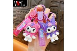 China Schoolbag Kuromi And Melody Keychain 3D Design Multi Functional High Precision supplier