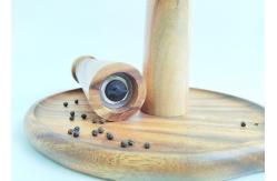 China Upgrade Your Grinding Game With Adjustable Wood Salt And Pepper Grinders supplier