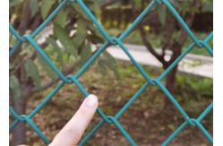 China Dia 2.8mm Diamond Mesh Wire Fence 15m Length Cyclone Chain Wire Fencing supplier