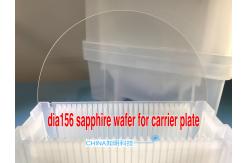 China Al2O3  6Inch Sapphire Wafer DSP With Notch Customized Thickness High Precision sapphire window supplier