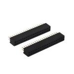 1.27mm Double Row Female Pin Header Connector Straight Dip SGS for sale