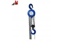 China Material Lift Hardened Steel Racheted Simple Hand Chain Block supplier