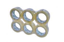 China Single Sided Transparent BOPP Packaging Tape Tensile Strength With SGS ROHS supplier