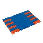                  5mm Small Pitch Flat Top Conveyor Chain Ze0523 Plastic Modular Belt              for sale
