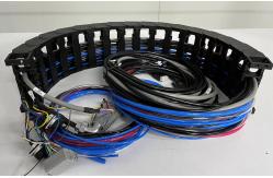 China 250V AC SPCC Shell Drag Chain Cables For Industrial Mechanical Arm supplier