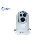 1280 * 1024 High Definition Gyro stabilization 3 Eyes Long Range Thermal Imaging Laser PTZ Camera for sale
