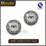 High quality 2 hole metal sewing button for garments for sale