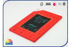 China 350gsm C1S Paper Flat Folding Packing Box Plastic Tray Inside supplier
