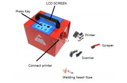 China Portable Electrofusion Welding Machine AC220V 2.5KW welding range 20mm to 200mm supplier