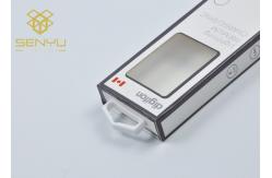China 350g Paper Custom Printed Phone Accessories Packaging with Clear Window supplier