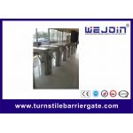 Full auto pedestrian access control Tripod Turnstile Gate 3kg Arm Driving Force