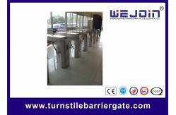 China Full auto pedestrian access control Tripod Turnstile Gate 3kg Arm Driving Force supplier