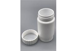 China Lightweight Plastic Pill Bottles With Cap 81.5mm Height Food Grade Material supplier