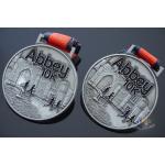 Custom Abbey 10k Marathon Swimming Sport Award Medals 3D Effect Model Medallion for sale