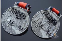 China Custom Abbey 10k Marathon Swimming Sport Award Medals 3D Effect Model Medallion supplier