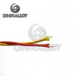 Chromel / Alumel Conductor Thermocouple Cable Type K With Fiberglass Insulation for sale