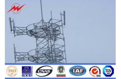 China Steel Telecom Cellular Antenna Mono Pole Tower For Communication , ISO 9001 supplier