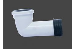 China 138mm Rigid WC Sealing Toilet Pan Connector 4 Inch  Pipe Connector supplier