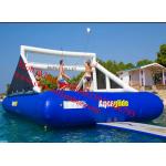 Giant Inflatable Water Volleyball Court Inflatable Bouncy Bossaball Inflatable Volleyball for sale