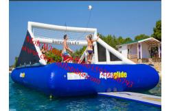 China Giant Inflatable Water Volleyball Court Inflatable Bouncy Bossaball Inflatable Volleyball supplier