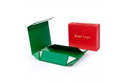 China Custom Logo Gift Box Made From Exquisite Recyclable Carton With Practical Leather Handle supplier
