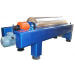Horizontal Industrial Decanter Centrifuge Machine SS304 Palm Oil Sludge Separation for sale