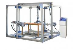 China Automatic Computer Control Single Phase Furniture Testing Equipment , Sofa Durability Testing Equipment supplier