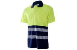 China Combined Segmented Mens Reflective Work Shirts Technical Fabric Suits 160gsm supplier