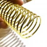 28.6mm Inner Diameter Gold-Plated Volume Book Binding , Used For High-End Notebooks for sale