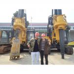 Hydraulic Borehole Pile Drilling Machine With Excavator KR125A Rotary Piling Rig