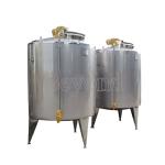 SGS SUS316L Cooling Jacket Stainless Steel Storage Tanks PU Insulation for sale