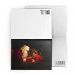 Lenticular Printing 15X15cm 3D Greeting Card With Envelopes for sale