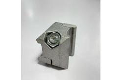 China Industrial Use Table Aluminum Pipe Connector Flexible Elbow Connector supplier