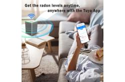 China Office WiFi Smart Radon Detector Monitor With Realtime Insights ODM supplier