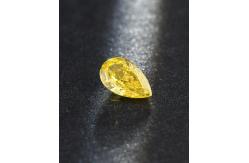China Pear Cut Synthetic Lab Grown Canary Diamonds IGI Certified supplier